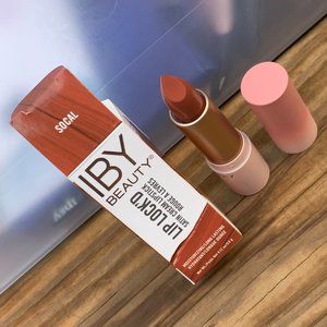 IBY BEAUTY Lip Lock'd Satin Lipstick in SOCAL